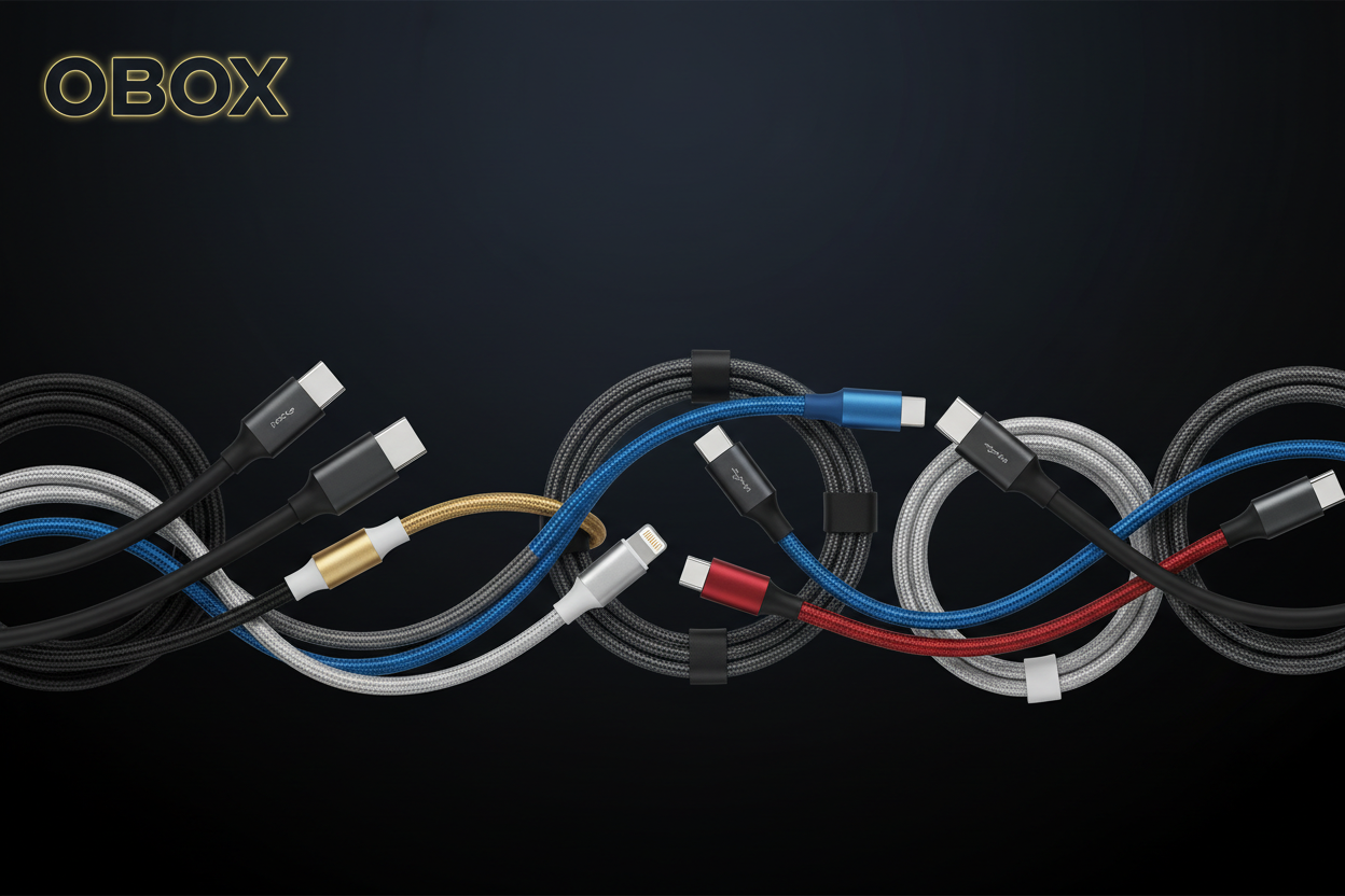 OBOX Charging Cables Collection Banner