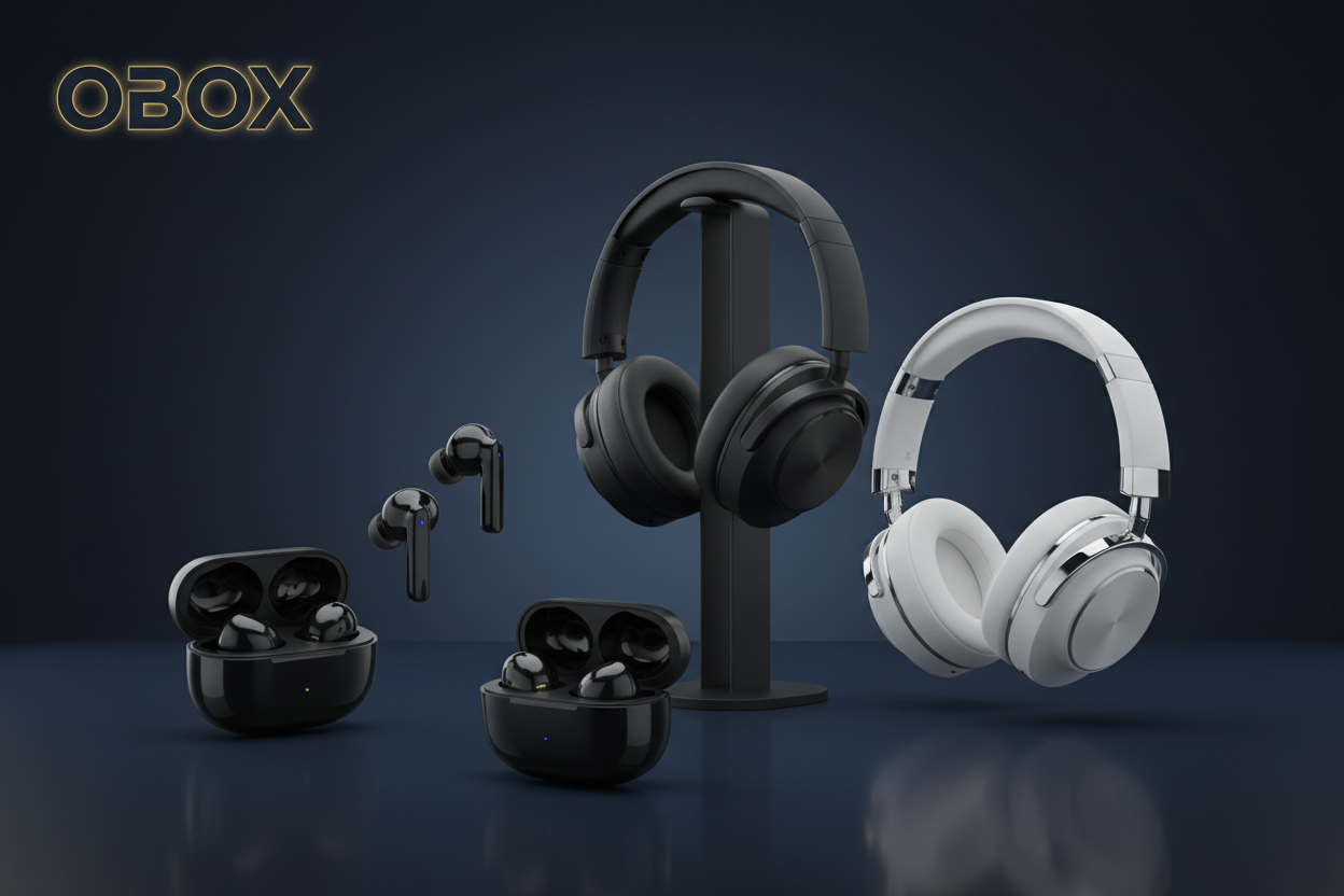 OBOX Headphones & Earbuds Collection Banner