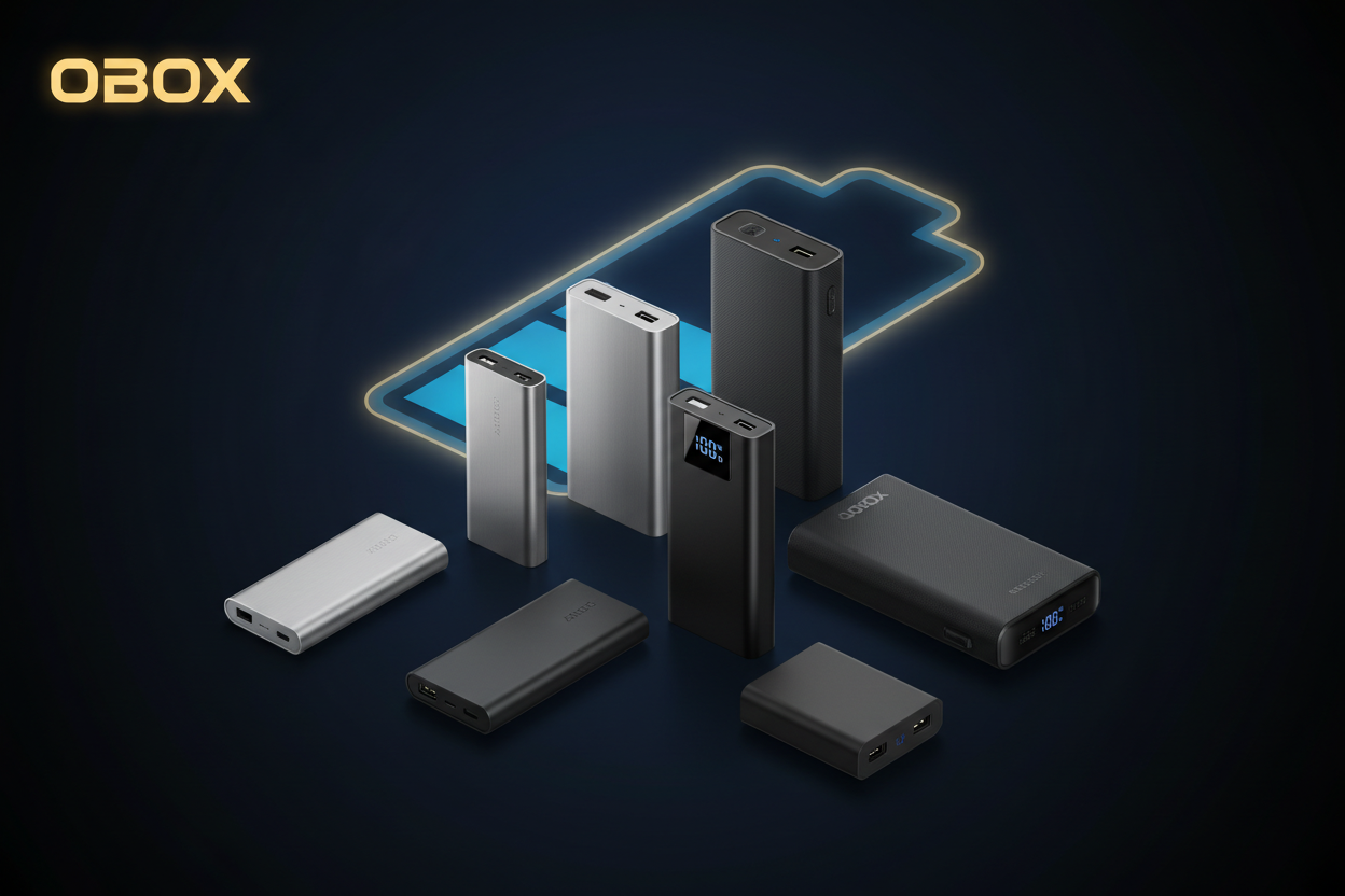 OBOX Power Banks Collection Banner