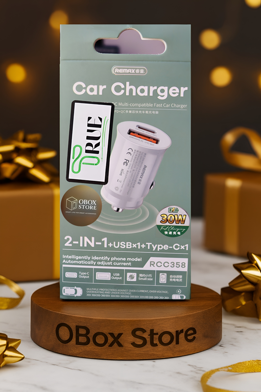 Remax Car Charger 30W PD & QC