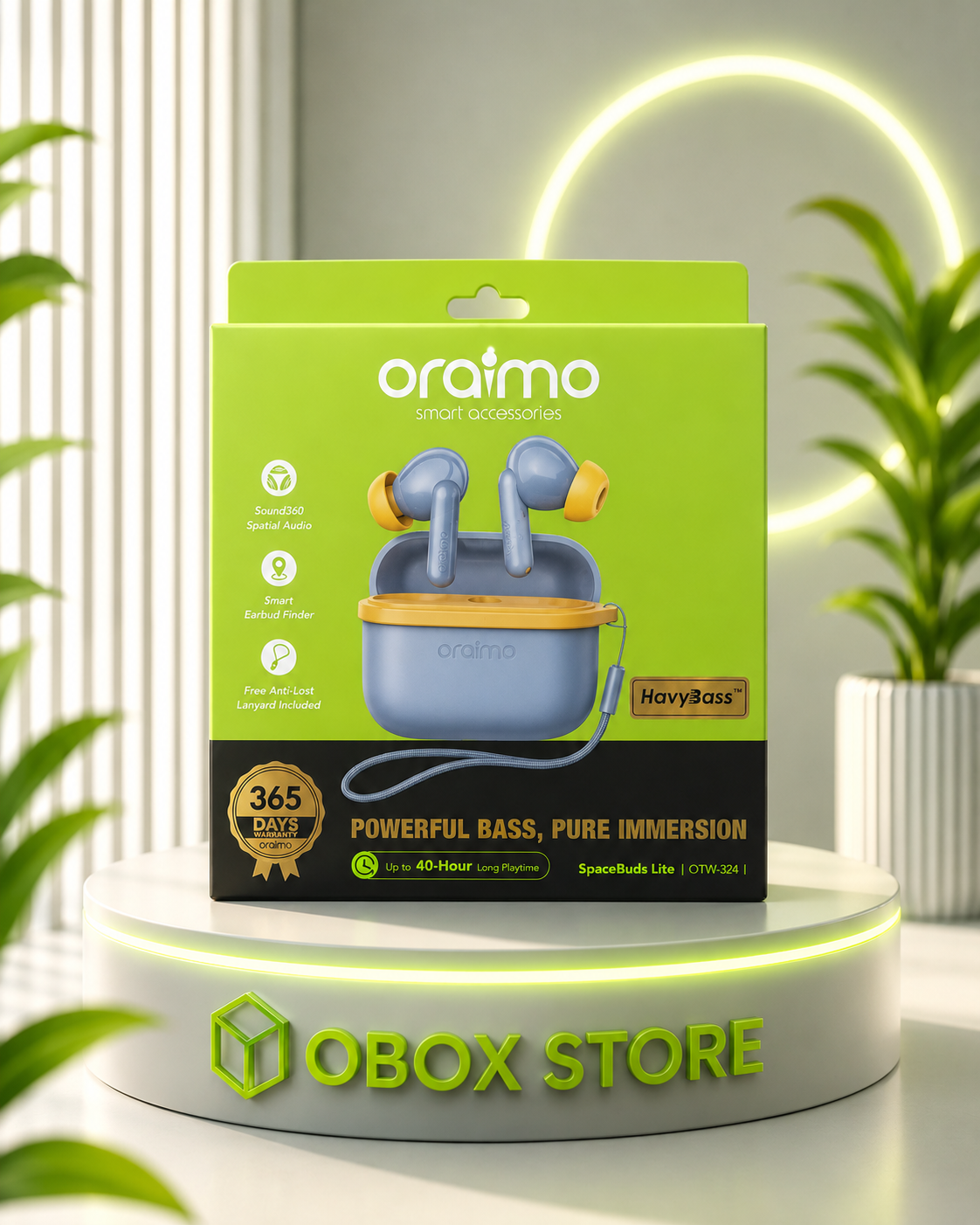 Oraimo SpaceBuds Lite – سماعة أورايمو